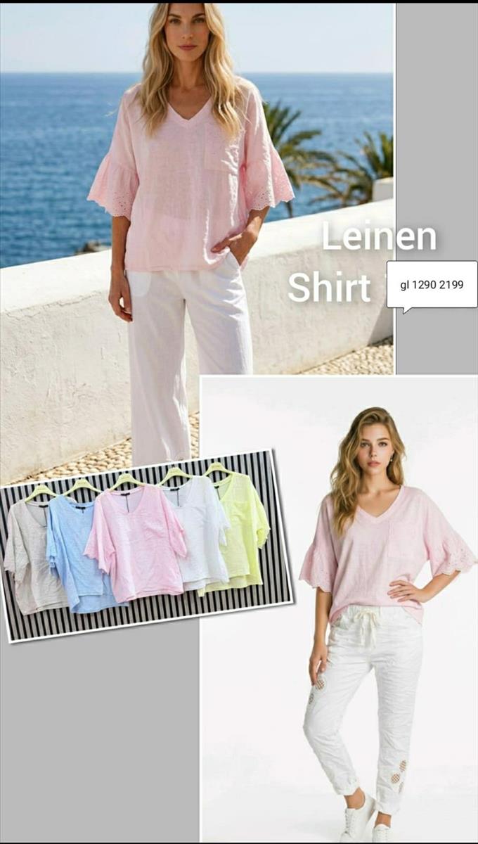 Shirt Leinen — Art. 546, JS Moden Art. 546